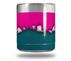 Skin Decal Wrap for Yeti Rambler Lowball - Ripped Colors Hot Pink Seafoam Green (CUP NOT INCLUDED)