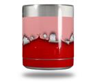 Skin Decal Wrap for Yeti Rambler Lowball - Ripped Colors Pink Red (CUP NOT INCLUDED)