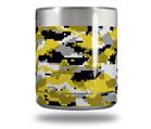 Skin Decal Wrap for Yeti Rambler Lowball - WraptorCamo Digital Camo Yellow (CUP NOT INCLUDED)