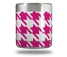 Skin Decal Wrap for Yeti Rambler Lowball - Houndstooth Hot Pink (CUP NOT INCLUDED)