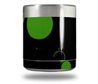 Skin Decal Wrap for Yeti Rambler Lowball - Lots of Dots Green on Black (CUP NOT INCLUDED)