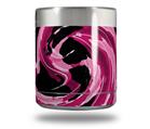Skin Decal Wrap for Yeti Rambler Lowball - Alecias Swirl 02 Hot Pink (CUP NOT INCLUDED)