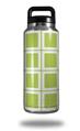 Skin Decal Wrap for Yeti Rambler Bottle 36oz Squared Sage Green (YETI NOT INCLUDED)