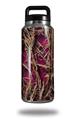 Skin Decal Wrap for Yeti Rambler Bottle 36oz WraptorCamo Grassy Marsh Camo Neon Fuchsia Hot Pink (YETI NOT INCLUDED)
