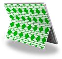 Decal Style Vinyl Skin for Microsoft Surface Pro 4 - Boxed Green -  (SURFACE NOT INCLUDED)