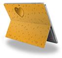 Decal Style Vinyl Skin for Microsoft Surface Pro 4 - Raining Orange -  (SURFACE NOT INCLUDED)