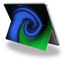 Decal Style Vinyl Skin for Microsoft Surface Pro 4 - Alecias Swirl 01 Blue -  (SURFACE NOT INCLUDED)