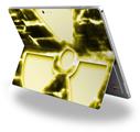Decal Style Vinyl Skin for Microsoft Surface Pro 4 - Radioactive Yellow -  (SURFACE NOT INCLUDED)