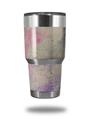 WraptorSkinz Skin Wrap compatible with RTIC 30oz ORIGINAL 2017 AND OLDER Tumblers Pastel Abstract Pink and Blue (TUMBLER NOT INCLUDED)