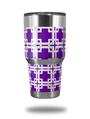 WraptorSkinz Skin Wrap compatible with RTIC 30oz ORIGINAL 2017 AND OLDER Tumblers Boxed Purple (TUMBLER NOT INCLUDED)