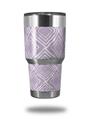 WraptorSkinz Skin Wrap compatible with RTIC 30oz ORIGINAL 2017 AND OLDER Tumblers Wavey Lavender (TUMBLER NOT INCLUDED)