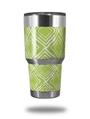 WraptorSkinz Skin Wrap compatible with RTIC 30oz ORIGINAL 2017 AND OLDER Tumblers Wavey Sage Green (TUMBLER NOT INCLUDED)
