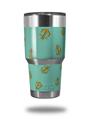 WraptorSkinz Skin Wrap compatible with RTIC 30oz ORIGINAL 2017 AND OLDER Tumblers Anchors Away Seafoam Green (TUMBLER NOT INCLUDED)