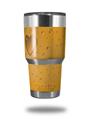WraptorSkinz Skin Wrap compatible with RTIC 30oz ORIGINAL 2017 AND OLDER Tumblers Raining Orange (TUMBLER NOT INCLUDED)