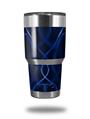 WraptorSkinz Skin Wrap compatible with RTIC 30oz ORIGINAL 2017 AND OLDER Tumblers Abstract 01 Blue (TUMBLER NOT INCLUDED)